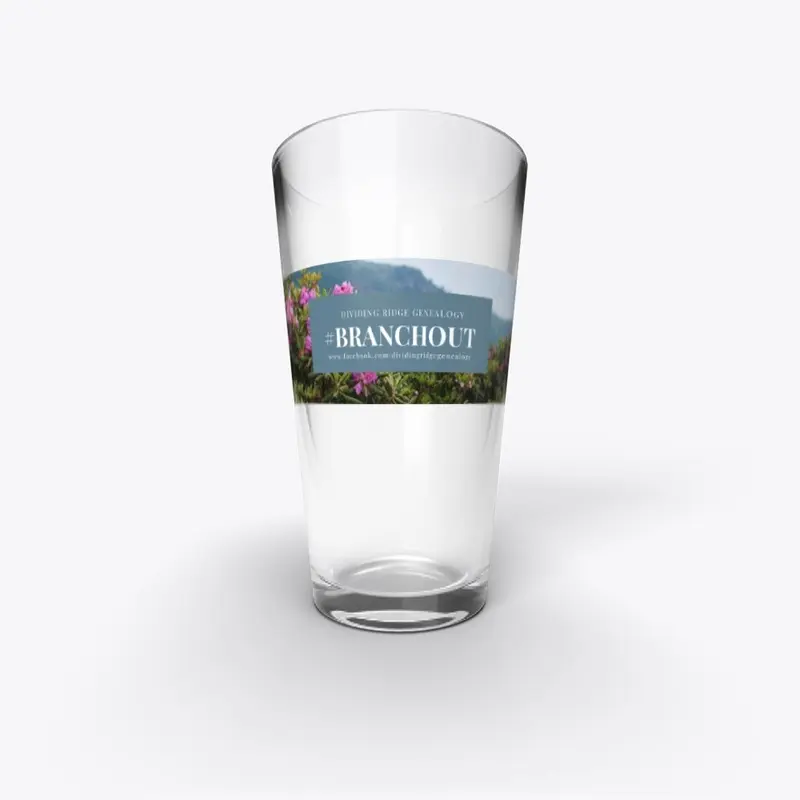 #BranchOut Pint Glass